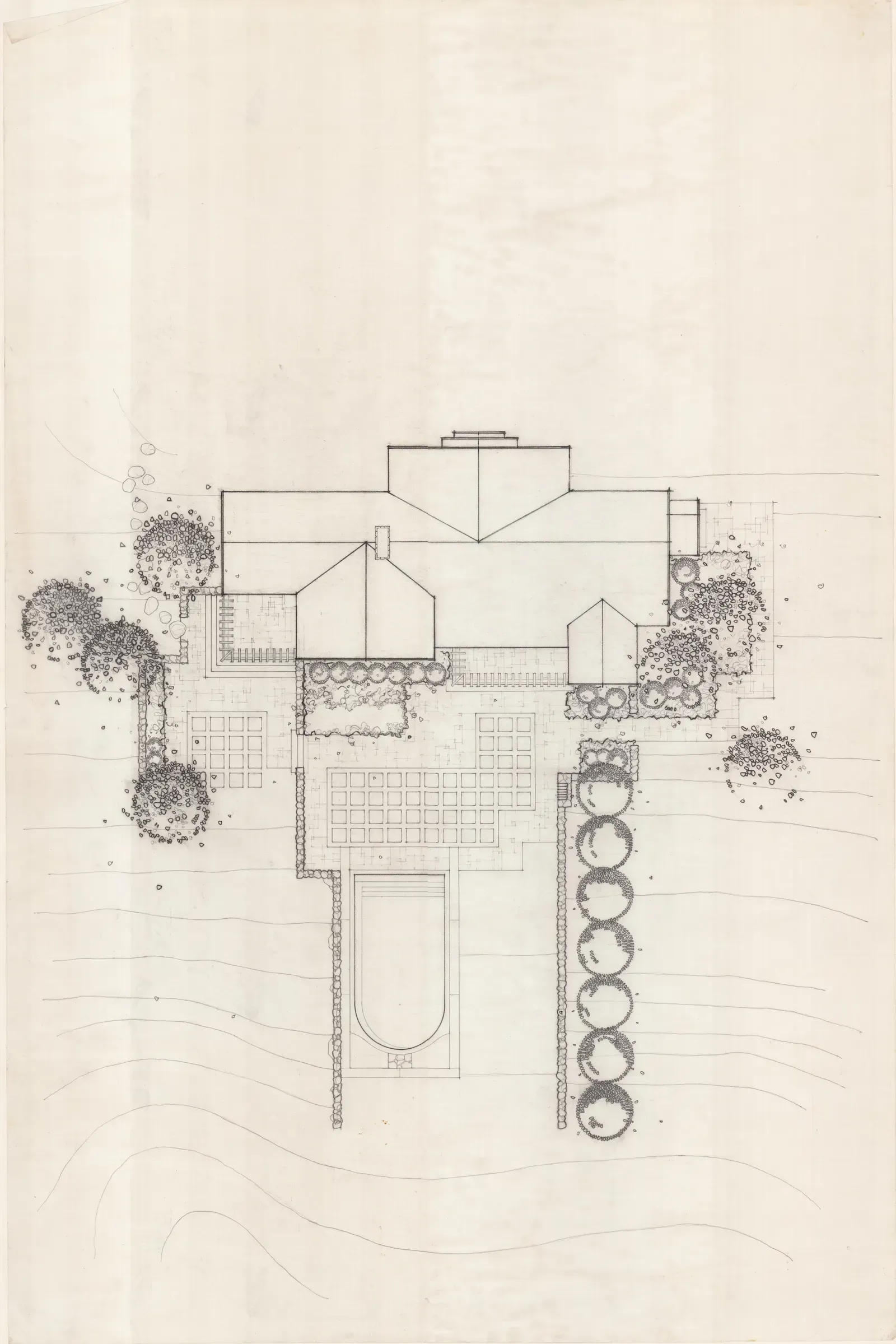 3D landscape design rendering, plan, or hand sketch image 7