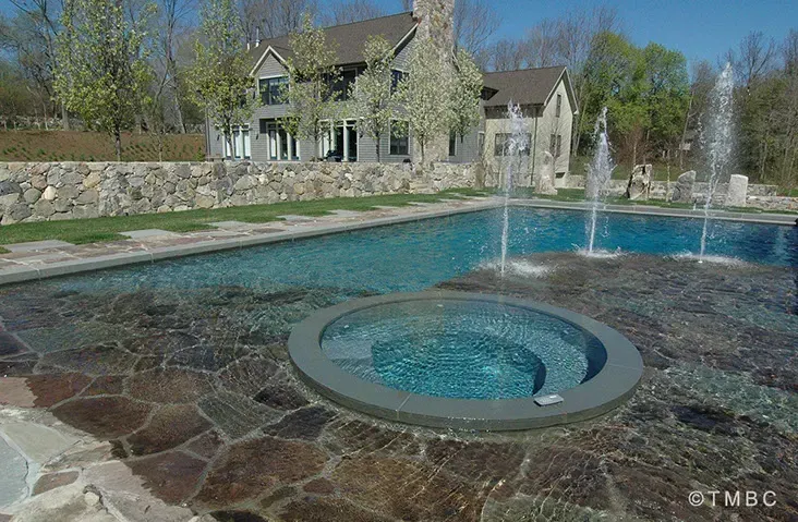 Beach Entry Pool and Design