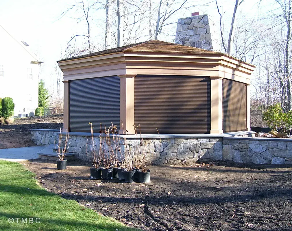 Custom carpentry, garden structure, gate, gazebo, or pergola detail image 8